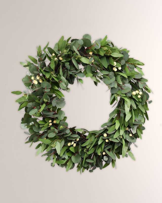 Seeded Round Eucalyptus Wreath